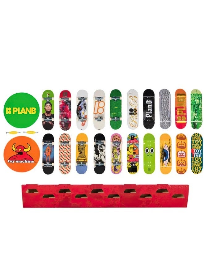 Tech Deck تكنيك ديك ألترا برو 20 باقة مكافآت لوحات التزلج على الأصابع سكيت شوب - Image 2