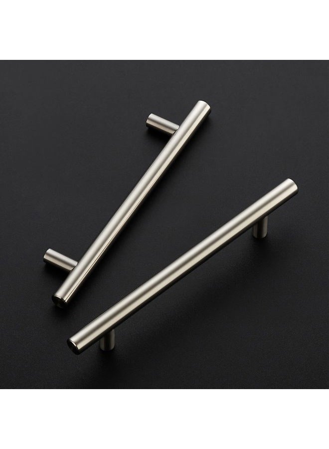 Ravinte Kitchen Cabinet Handles Cabinet Pulls Drawer Pulls Kitchen Cabinet Hardware Kitchen Handles for Cabinets Cupboard Handles Drawer Handles... Satin Nickel 7-3/8'' Length(5'' Hole Center) Silver - Image 2