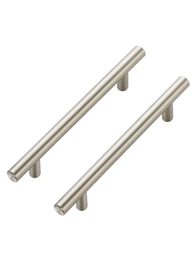 Ravinte Kitchen Cabinet Handles Cabinet Pulls Drawer Pulls Kitchen Cabinet Hardware Kitchen Handles for Cabinets Cupboard Handles Drawer Handles... Satin Nickel 7-3/8'' Length(5'' Hole Center) Silver - Image 1