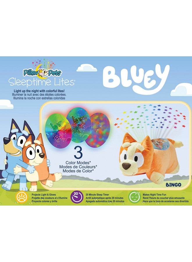 Pillow Pets 11" BBC Studios Bingo Sleeptime Light - Plush Toy Stuffed Animal - Soft Pillow - Image 3