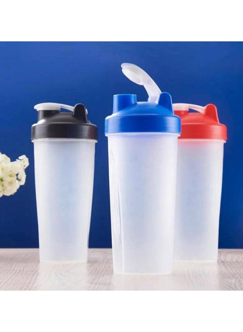 ALCOACH Leakproof, BPA-free protein shaker bottle, 600ml sports water bottle for preparing protein shakes (Red) - Image 4