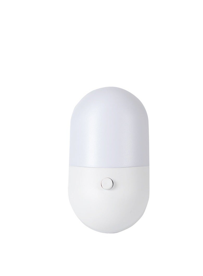LED Night Lights Plug into Wall, [2 Pack] LED Dimmable Night Light with Light Sensors, 30/60LM Adjustable Brightness Nightlights, Soft White 3000K Automatic Night Light for Kid, Hallway - Image 1