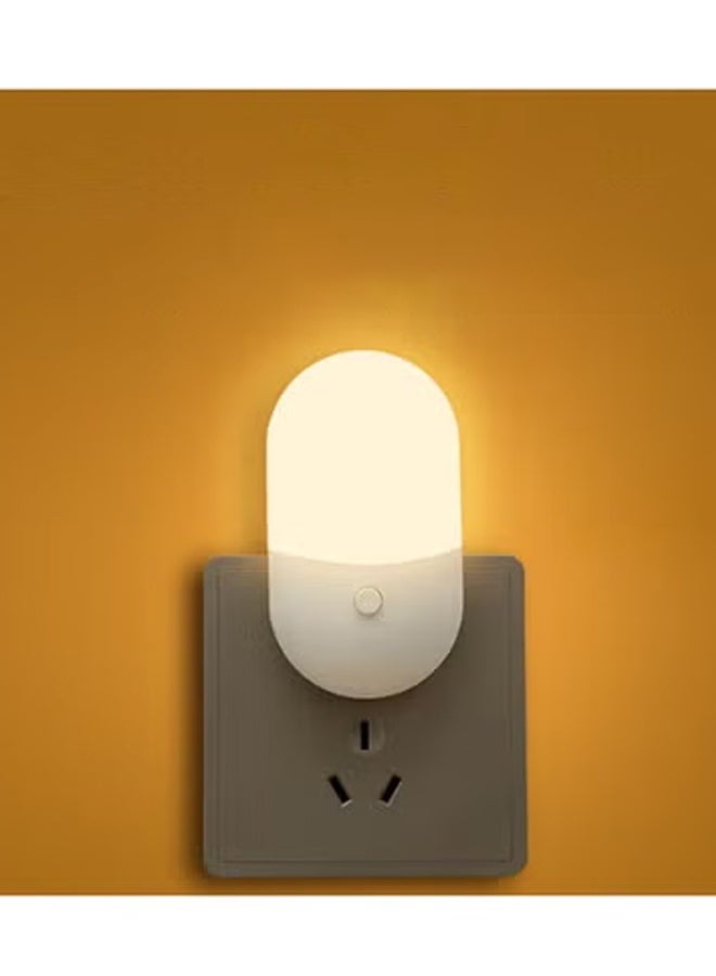 LED Night Lights Plug into Wall, [2 Pack] LED Dimmable Night Light with Light Sensors, 30/60LM Adjustable Brightness Nightlights, Soft White 3000K Automatic Night Light for Kid, Hallway - Image 4