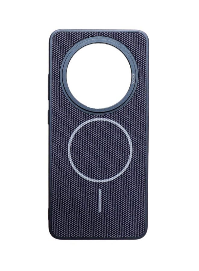Plastic Back Cover For Oppo Reno 12F, Navy - Image 1