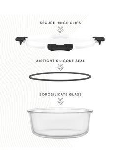 HOPHOP 32-Piece Food Storage Container Set - Airtight Lids, Stackable Plastic Containers  - Image 5