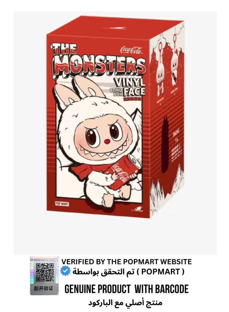Pop Mart x Bobo & Coco 100% Labubu Coca Cola Series Vinyl Plush Pendant Single Blind Box original - Image 1