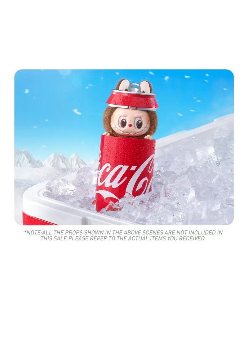 Pop Mart x Bobo & Coco 100% Labubu Coca Cola Series Vinyl Plush Pendant Single Blind Box original - Image 5