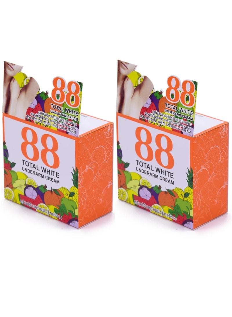 88 Total White Underarm Cream 35g 2PC - Image 2