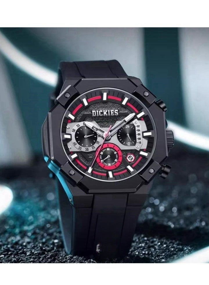 Dickies ساعة متعددة الوظائف ضوء ليلي مقاوم للماء للطلاب - Image 3