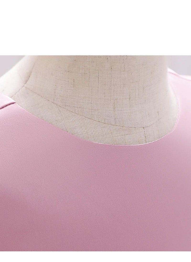 Best Gift Fashion - Girl Dress For Party Pink Color - Image 1