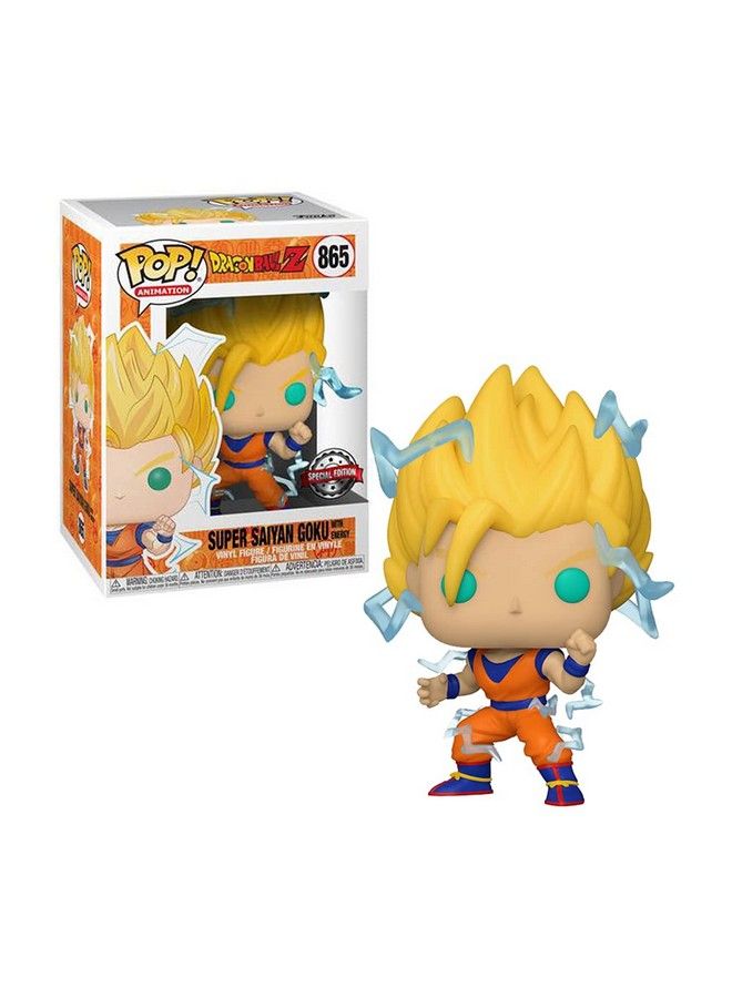 Funko Pop! Animation Dragon Ball Z: Super Saiyan 2 Goku Vinyl Figure - Image 4