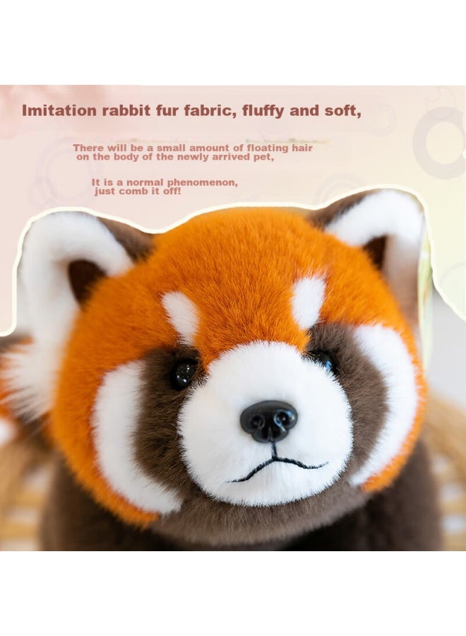 Weltston Plush Toy Doll Stuffed Animal Pillow Decoration, New Year Gift For Girls, Lying Bear Panda 45cm - Image 2