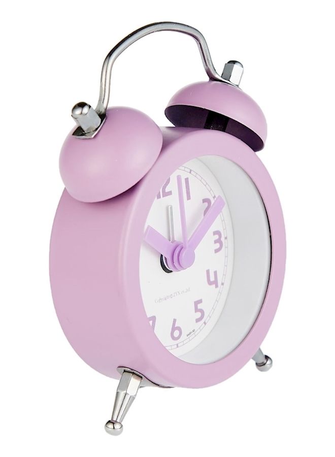 NIBEMINENT Round Belt Battery Mini Alarm Clock Multicolour - Image 2