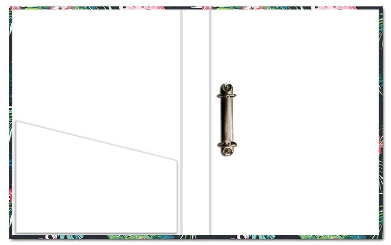 Paper Plane Design 2D Folder Case, A4 Size, Ring Binder File Folder, Can Use in Office/Hospital/Banking/Account/School Documents, Bills & Certificates - Image 2