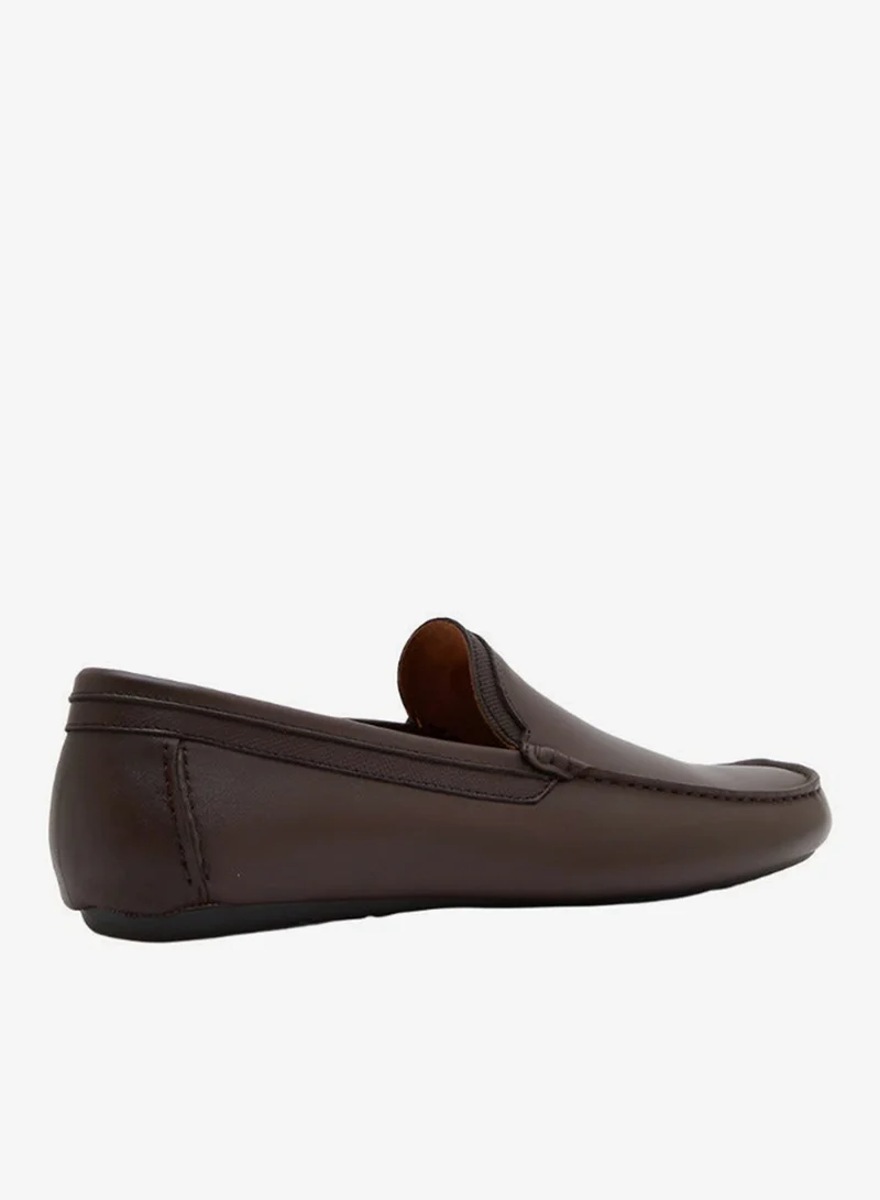 Driver-Casual Coffee Men's Shoes