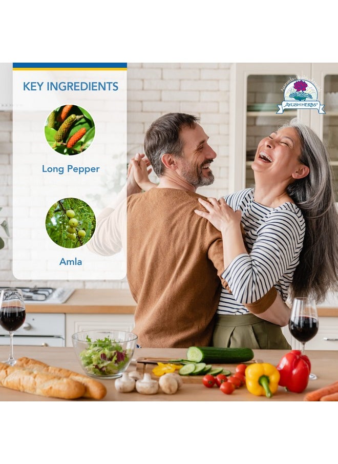 Ayush Herbs - Vegenzyme Plus Vegetarian Digestive Enzyme Supplements For Digestive Support Digestive Enzymes For Women And Men - Image 1