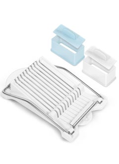 KASTWAVE Spam Slicer and Spam Musubi Mold, Kitchen Slicer with Pressing Rice Ball Mold Sushi Making Tool, Hot Dog Slicer Bun Slicer for Kitchen Restaurant Home 3 Pcs  - Image 1