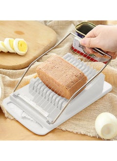 KASTWAVE Spam Slicer and Spam Musubi Mold, Kitchen Slicer with Pressing Rice Ball Mold Sushi Making Tool, Hot Dog Slicer Bun Slicer for Kitchen Restaurant Home 3 Pcs  - Image 3
