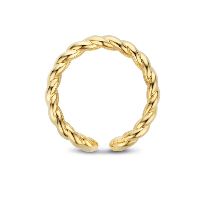 شيروتي 1881 Chiara Gold Plated Finger Ring For Women