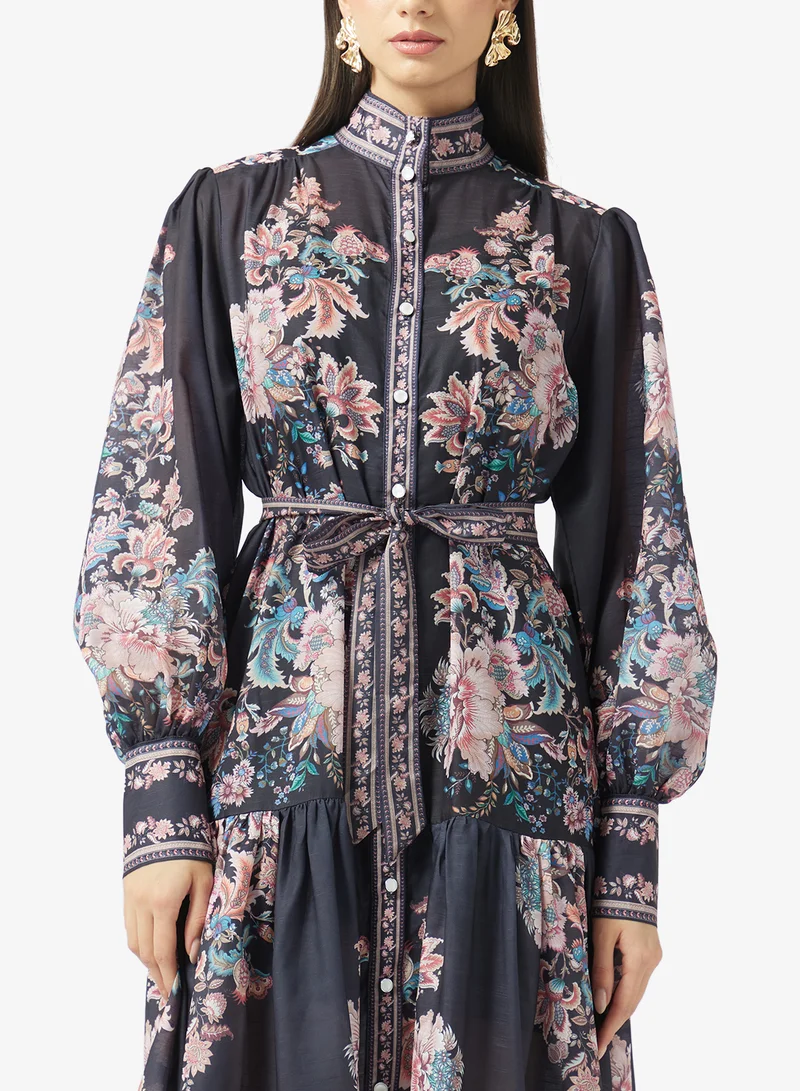 Khizana  Abstract Print Dress for Women | Best Price UAE