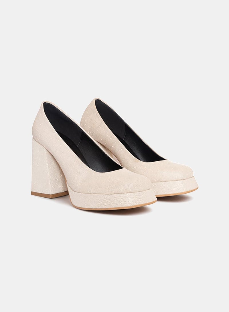 TGS Platform Pumps Glitter - Image 1