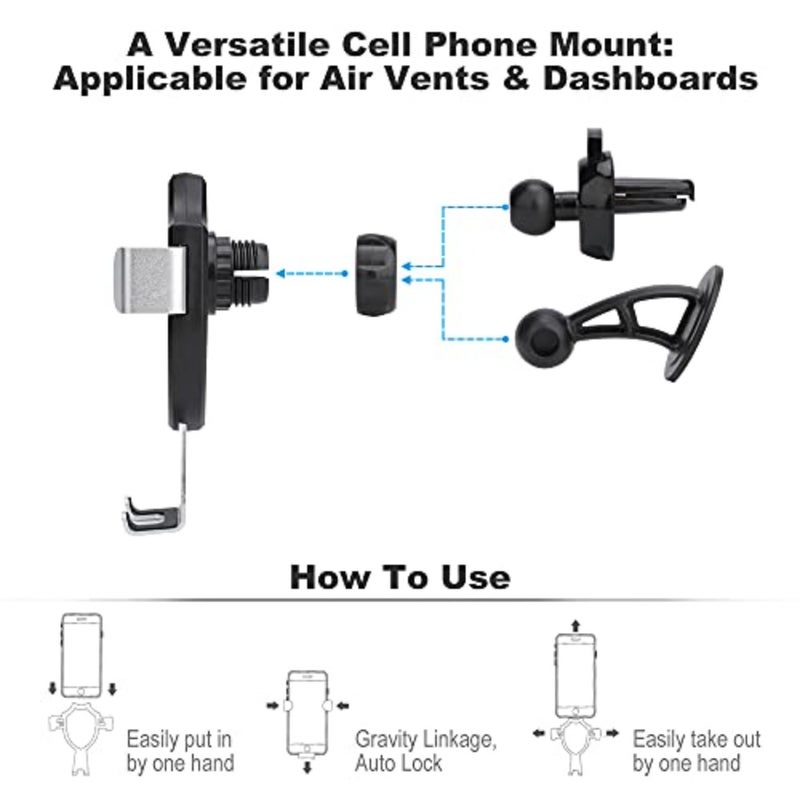 Fashion Universal Hands Free Automobile Cell Phone Holder Phone Holders King Cool Skull Dragon Tattoo Art - Image 4
