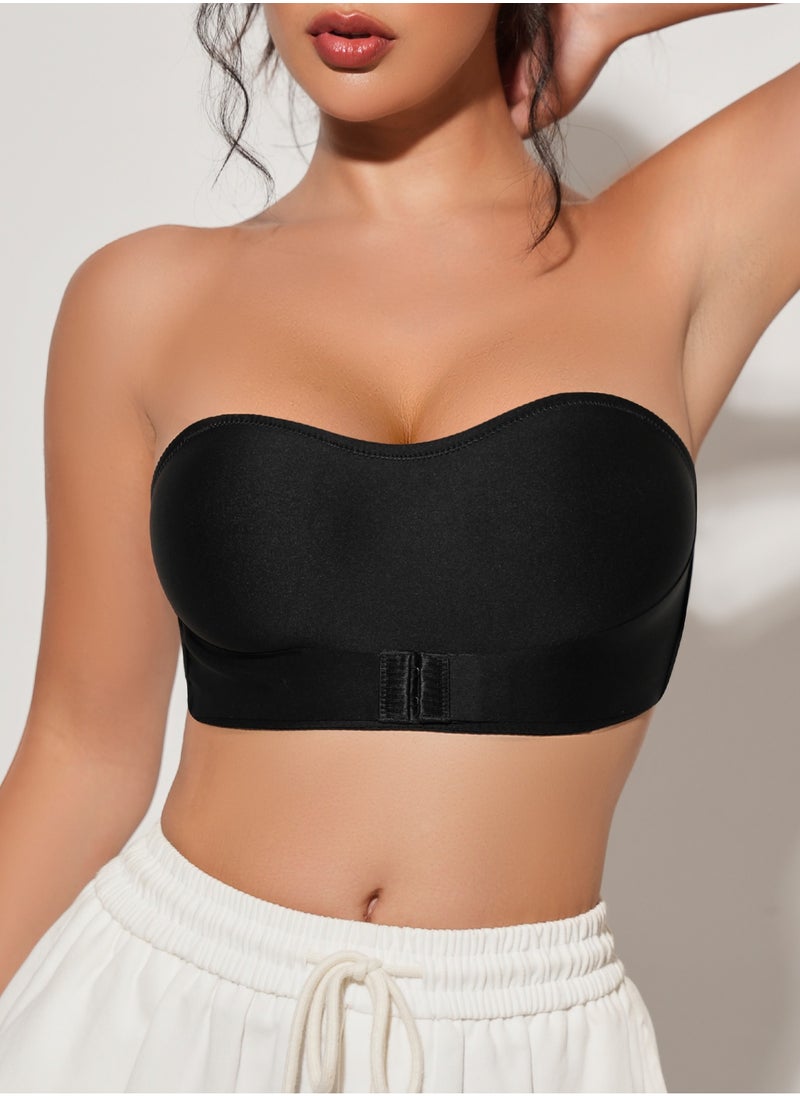 Generic Women Bras Anti exposure Bras Non Padded Bandeau Tube Top Bra  - Image 1