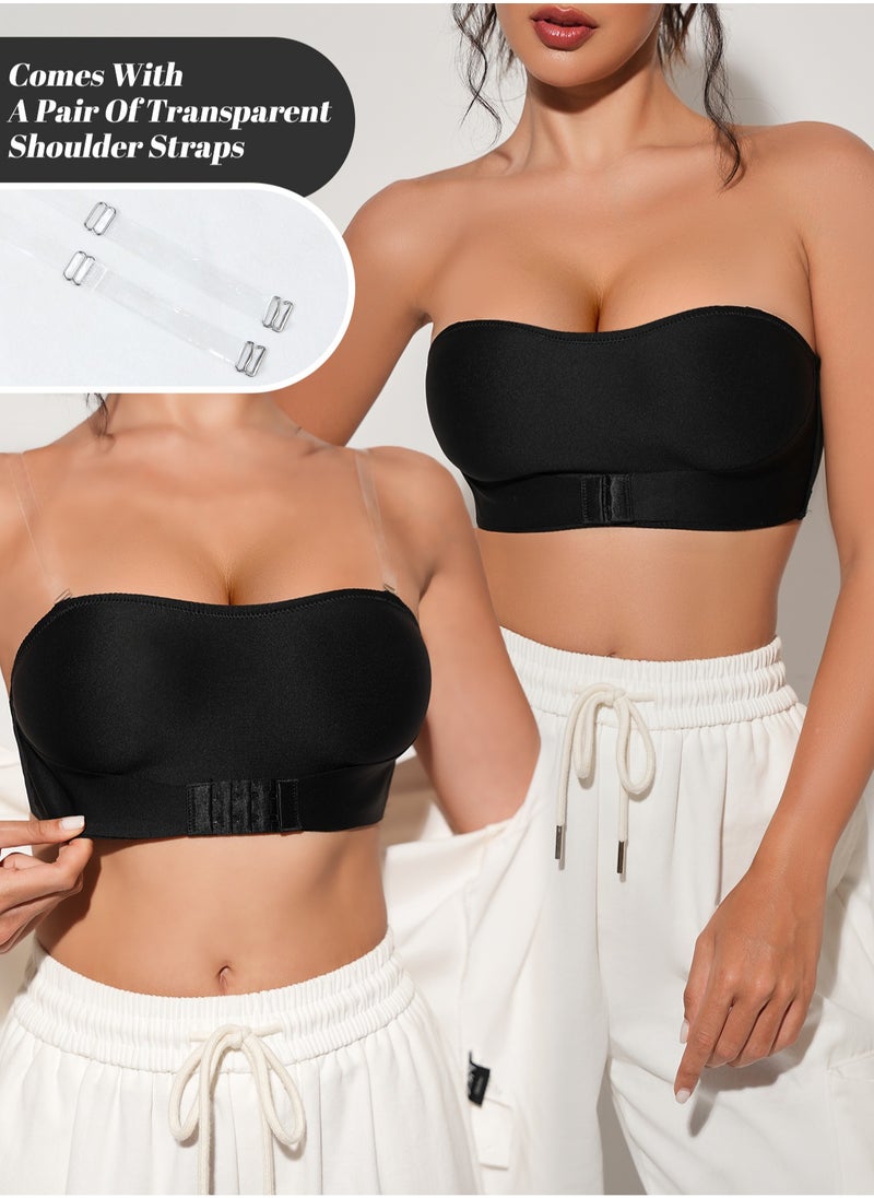 Generic Women Bras Anti exposure Bras Non Padded Bandeau Tube Top Bra  - Image 3