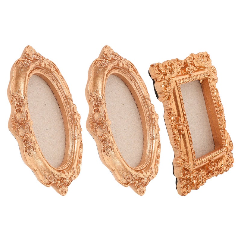 3pcs Diy Picture Frames: Magnetic Diy Seashell Display Photo Frames & Rectangle Shaped For Refrigerator - Dried Flower Display - Image 5