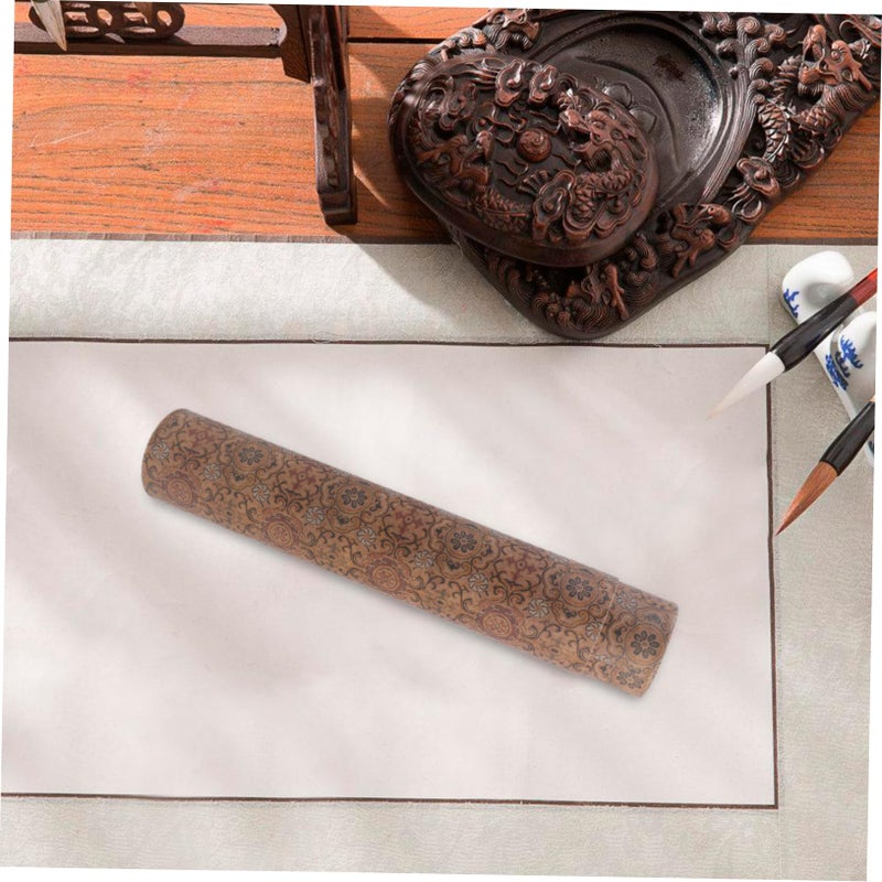 Assorted Color Expandable Scroll Storage Box Holder for Art Paintings Calligraphy Posters - Image 5
