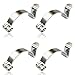 Eponcia Air Filter Clips 4PCS Air Filter Box Clips Heavy Duty Metal Steel Cleaning Filter Box Lid Housing Cover Clip for Fastening Connections Cleaner Clamp Spring Replacement Parts Car Accessories - Image 2