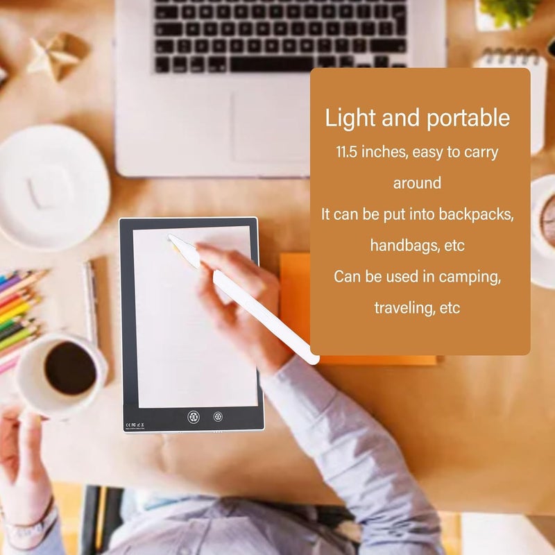 LCD Writing Tablet, 11.5 Inch Reusable Drawing Pad with Stylus Pen, Electronic Writing Board for Kids & Adults - Image 4