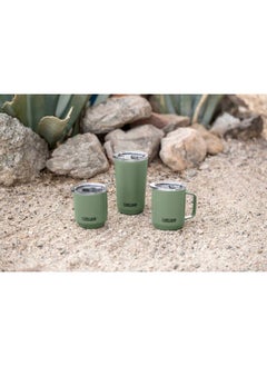 CAMELBAK CamelBak Horizon 10oz Rocks Tumbler - Cocktail Glass - Insulated Stainless Steel - Tri-Mode Lid - Moss  - Image 2