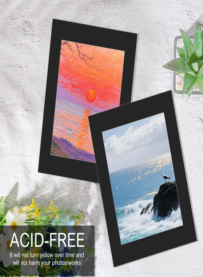 بروديوت مجموعة من 15 إطارًا أسود للصور مقاس 12×16 بوصة، إطارات صور لعرض صور مقاس 9×12 بوصة، إطار صور ذو حواف مشطوفة، مجموعة عرض للصور والمطبوعات والأعمال الفنية - Image 5