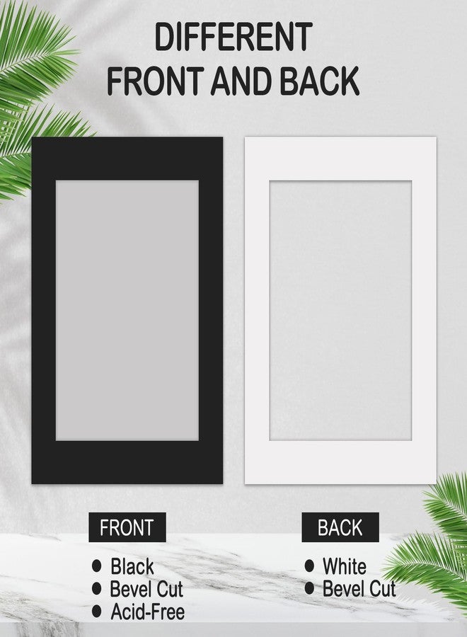 بروديوت مجموعة من 15 إطارًا أسود للصور مقاس 12×16 بوصة، إطارات صور لعرض صور مقاس 9×12 بوصة، إطار صور ذو حواف مشطوفة، مجموعة عرض للصور والمطبوعات والأعمال الفنية - Image 4