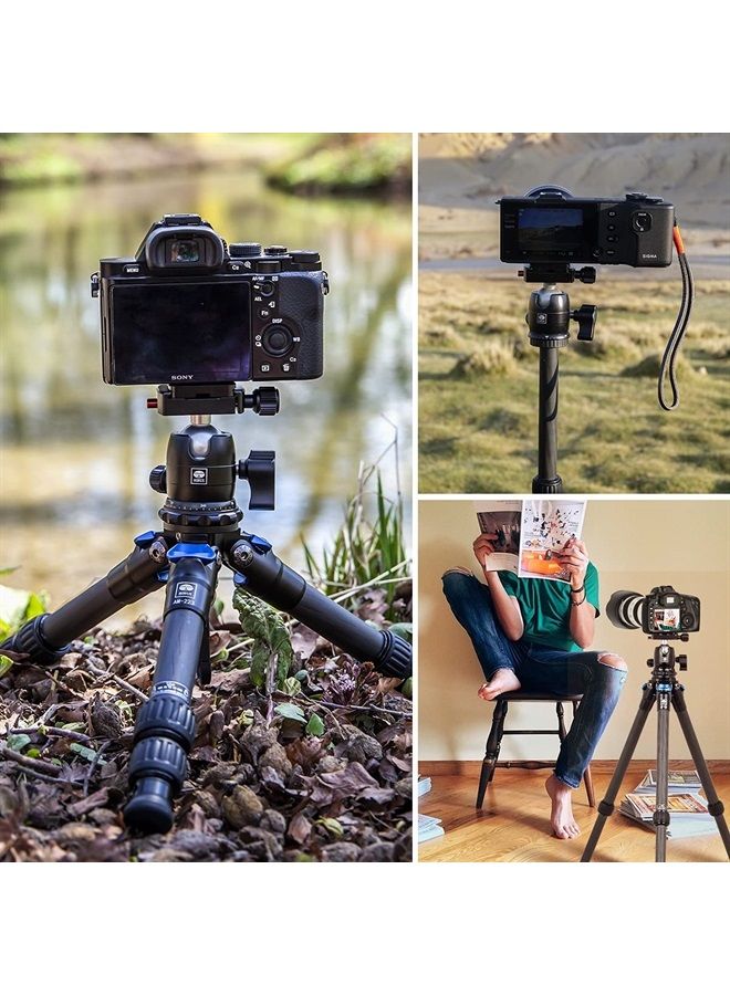 SIRUI Camera Tripod Ball Head, 10KG/22.05lbs Loading Capacity, 360°Panning Base, Aluminum Build Quality, Safety Lock, Universal Mounting Plate for Easy Attachment (B-00K Ball Head) - Image 3