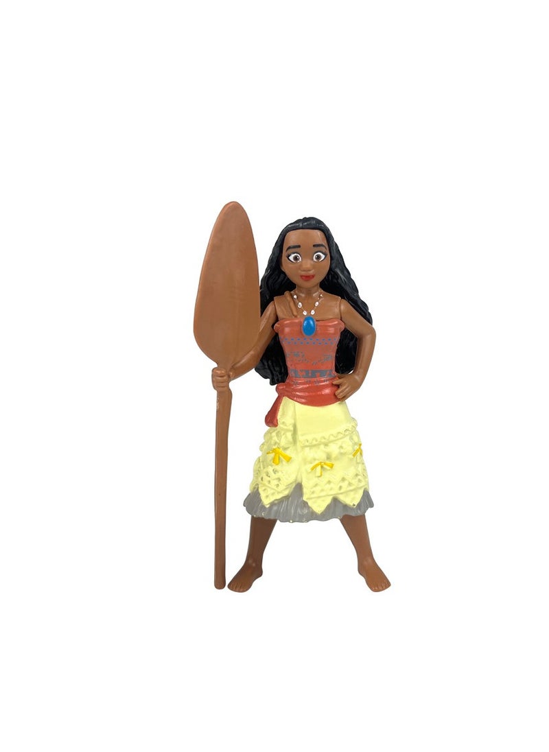واي آند دي 6 Piece Figures The Moana  Action Figure Toys For Fans Moana Series Figures Model Birthday Cake Toppers  - Image 3