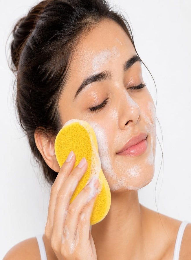 Fabskin Facial Cleansing Sponge Pack of 6 - Soft Sponge for Face Pack, Wax Powder & Makeup Removal, Reusable Skin Care - Image 3