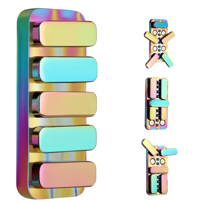 MAKWEN Fidget Toys for Adults Creative Magnetic Haptic Fidget Clicker with 3 Noise Levels LoudQuiet EDC Fidgette Toys Adults Office Fidget Toys Relief Stress Anxiety Valentines Day Gifts for Her - Image 3