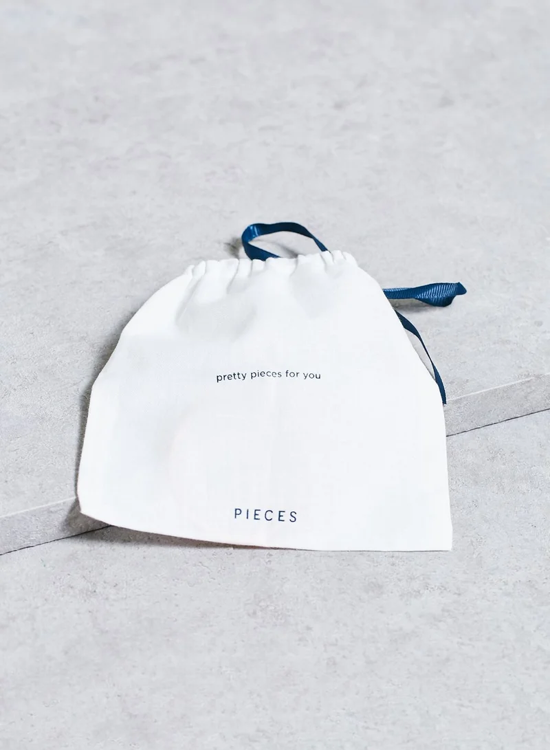 PIECES Maddy Plated Bracelet