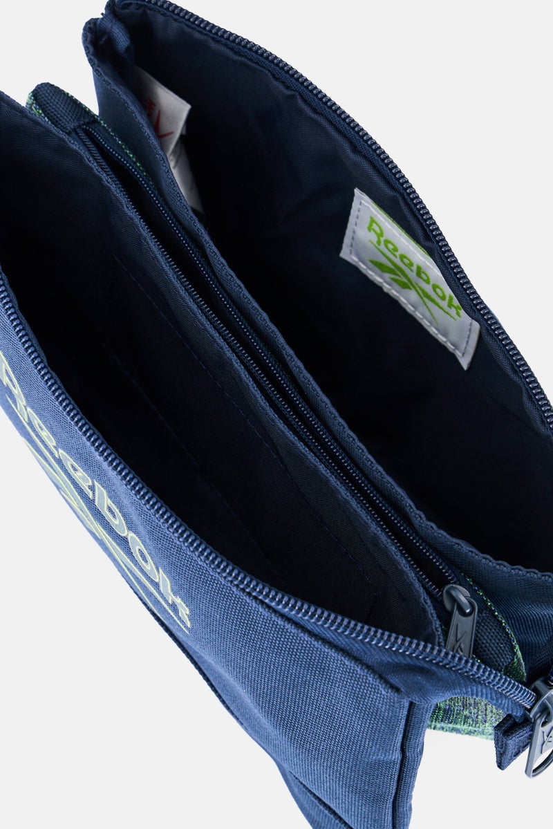 Reebok Men Brand Logo Wash Bag, Navy  - Image 3