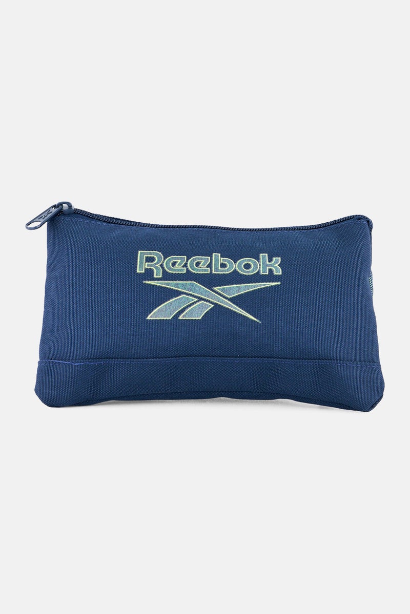 Reebok Men Brand Logo Wash Bag, Navy  - Image 1