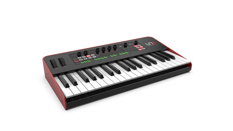 IK Multimedia UNO Synth Pro 3 oscillator monophonic analog synthesizer 37-key synth weighted FATAR keybed, multi-mode filter, arpeggiator, 64-step sequencer, audio input, full USB, MIDI, CV controls - Image 3