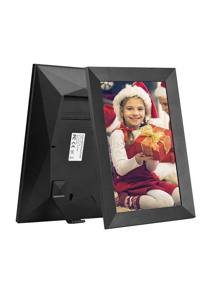 ANDOER - Andoer 8 Inch Smart WiFi Photo Frame Digital Picture Frame Photo Album IPS Touch-screen 1280*800 Photo 1080P Video 16GB Storage Auto Rotation Photo Sharing via APP - Image 1
