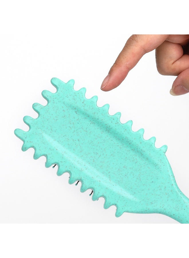 فرشاة تجعيد جديدة بالكامل، فرشاة تحديد تجعيد من درجة صالون، فرشاة تجعيد مضادة للتقصف، مصممة للشعر المجعد والكثيف، تشكل وتحدد التجعيدات، تقلل من الشد والتكسير، تقنية بدون أضرار، مناسبة للرجال والنساء، للاستخدام المنزلي والصالون. - Image 3