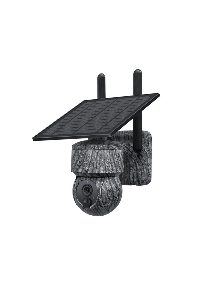 AROAQ Camouflage Solar Camera Night Vision HD Low Power Outdoor Waterproof 4G Surveillance Camera Wholesale - Image 1