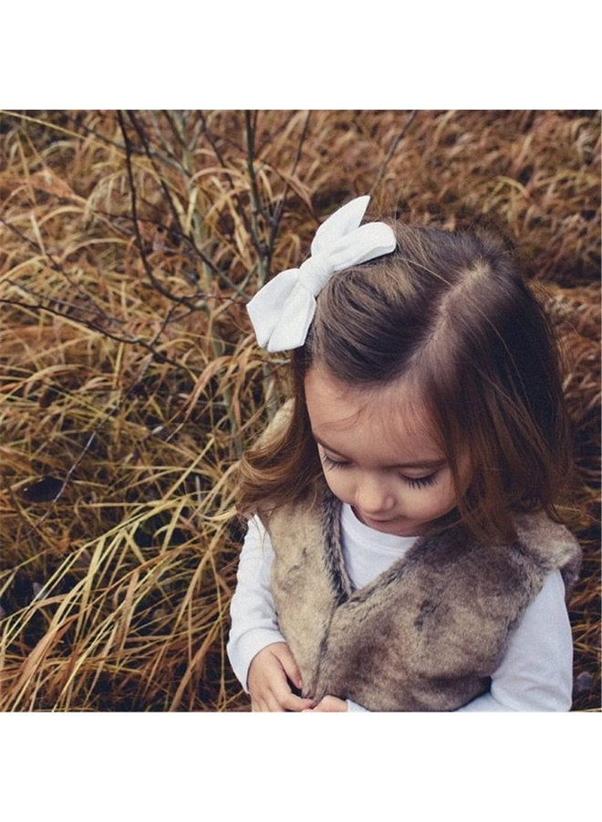 24 قطعة من مشابك الشعر المخملية لربطات شعر الفتيات الصغيرات ومشابك التمساح إكسسوارات للفتيات الصغيرات والأطفال الصغار والمراهقين - Image 4