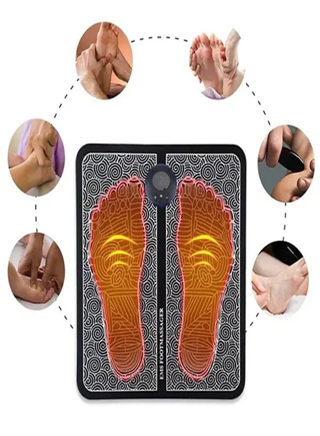 Generic EMS Foldable Electric Foot Massager  Black  - Image 2