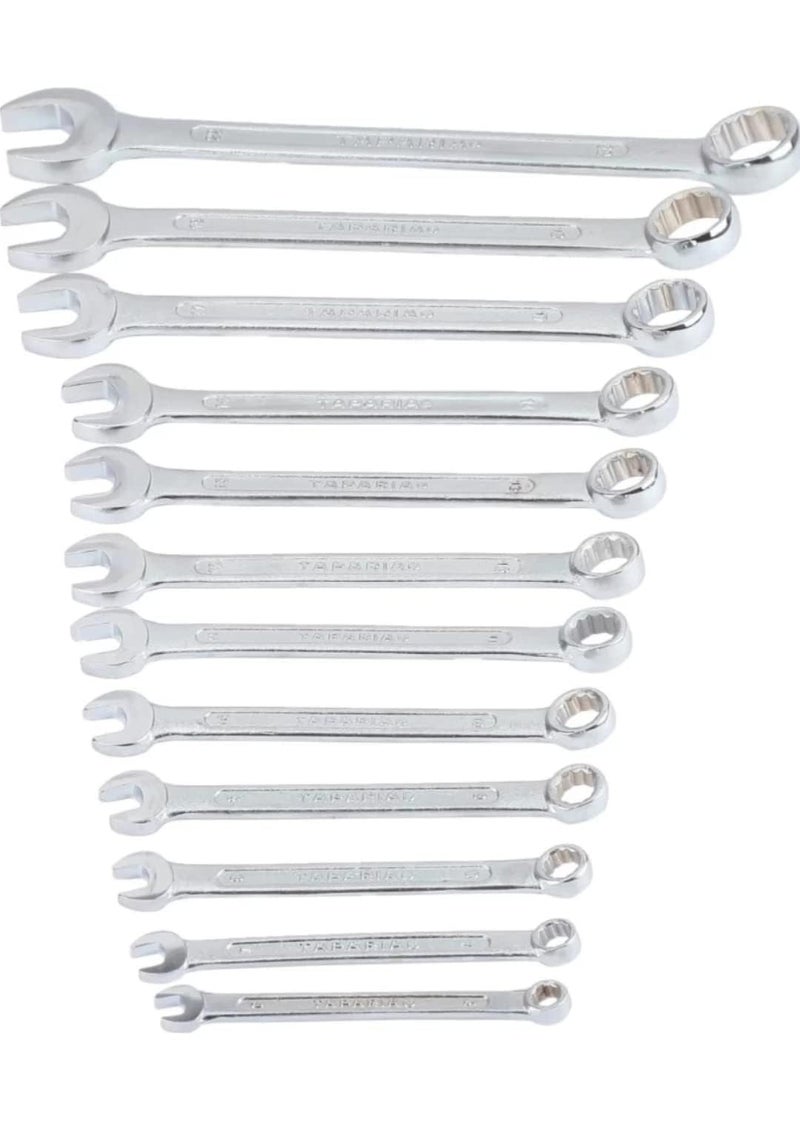 Taparia Combination Spanner Set 12pc Wrench Chrome Vanadium CSS12 - Image 3