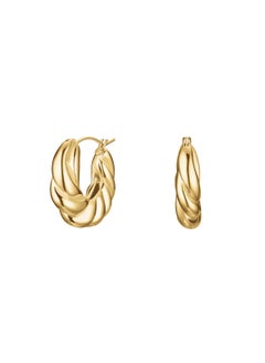 RoseField Rosefield Twisted Hoops - JETHG-J972  - Image 2